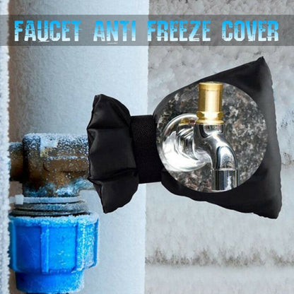 420D Oxford Cloth Outdoor Waterproof Winter Faucet Antifreeze Cover(White) - Faucets & Accessories by buy2fix | Online Shopping UK | buy2fix