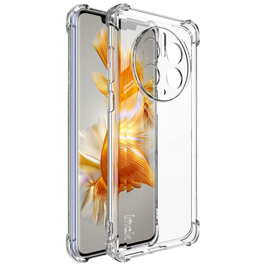 For Huawei Mate 50 Pro imak Shockproof Airbag TPU Phone Case(Transparent) - Huawei Cases by imak | Online Shopping UK | buy2fix