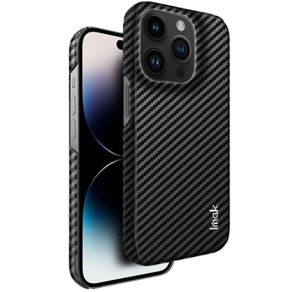 For iPhone 14 Pro Max IMAK Ruiyi Series Carbon Fiber PU + PC Phone Case - iPhone 14 Pro Max Cases by imak | Online Shopping UK | buy2fix