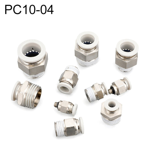 PC10-04 LAIZE PC Straight Pneumatic Quick Fitting Connector - Interface Series by LAIZE | Online Shopping UK | buy2fix