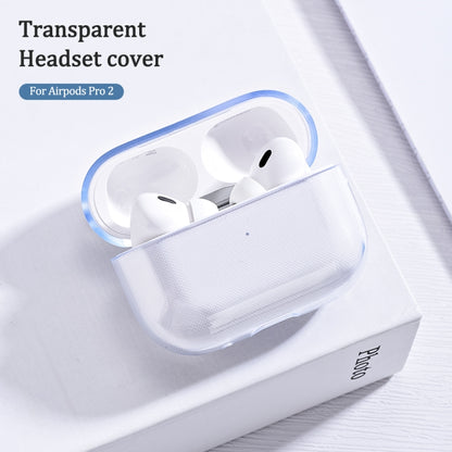 For AirPods Pro 2 Earphone Transparent TPU Protective Case - For AirPods Pro 2 by buy2fix | Online Shopping UK | buy2fix