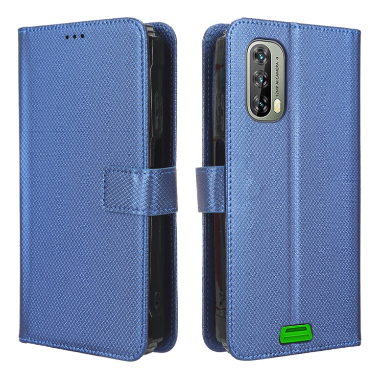 For Blackview BV7100 Diamond Texture Leather Phone Case(Blue) - More Brand by buy2fix | Online Shopping UK | buy2fix