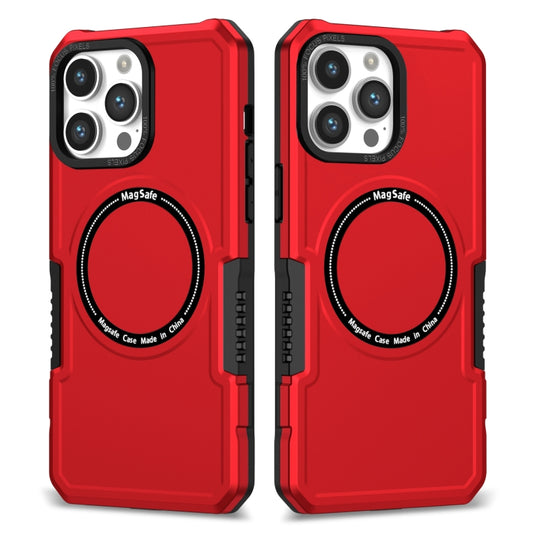 For iPhone 11 Pro MagSafe Shockproof Armor Phone Case(Red) - iPhone 11 Pro Cases by buy2fix | Online Shopping UK | buy2fix