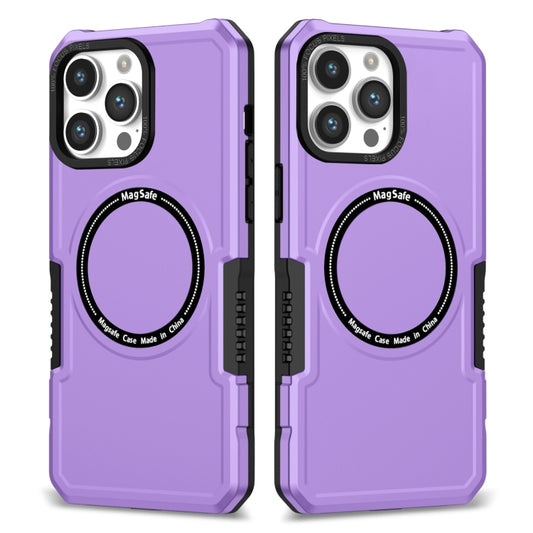 For iPhone 11 Pro MagSafe Shockproof Armor Phone Case(Purple) - iPhone 11 Pro Cases by buy2fix | Online Shopping UK | buy2fix