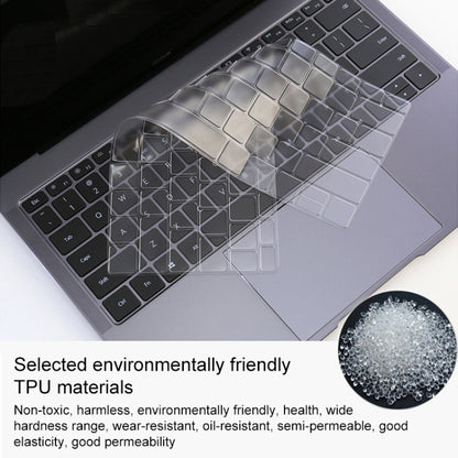 For Huawei MateBook X Pro (2019 / 2020) Transparent and Dustproof TPU Laptop Keyboard Protective Film - Keyboard Protector by buy2fix | Online Shopping UK | buy2fix