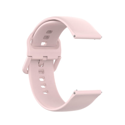 23mm Color Buckle Silicone Wrist Strap Watch Band for Fitbit Versa 2 / Versa / Versa Lite / Blaze, Size: S(Pink) - Watch Bands by buy2fix | Online Shopping UK | buy2fix