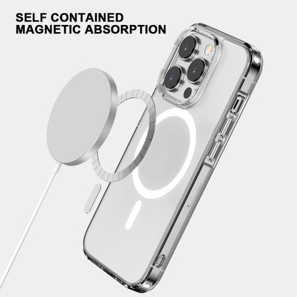 For iPhone 13 Pro Phantom TPU + PC Magsafe Phone Case(Transparent) - iPhone 13 Pro Cases by buy2fix | Online Shopping UK | buy2fix