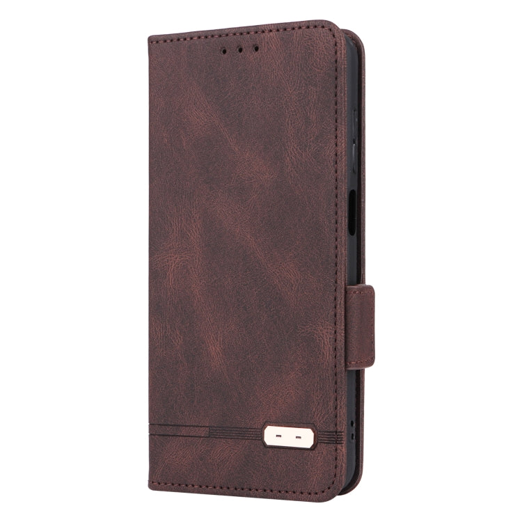 For Ulefone Note 14 Magnetic Clasp Leather Phone Case(Brown) - Ulefone Cases by buy2fix | Online Shopping UK | buy2fix