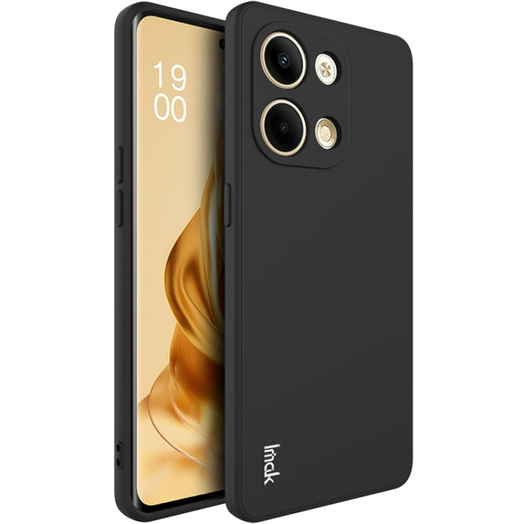 For OPPO Reno9 5G / Reno9 Pro 5G IMAK UC-4 Series Straight Edge TPU Soft Phone Case(Black) - OPPO Cases by imak | Online Shopping UK | buy2fix