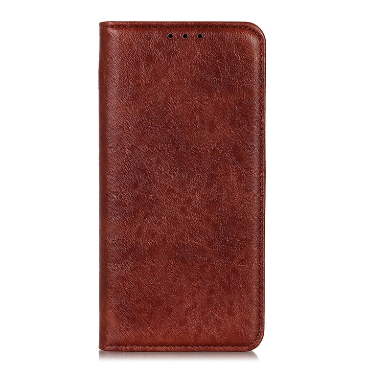 For OnePlus 11 5G Magnetic Crazy Horse Texture Leather Phone Case(Brown) - OnePlus Cases by buy2fix | Online Shopping UK | buy2fix