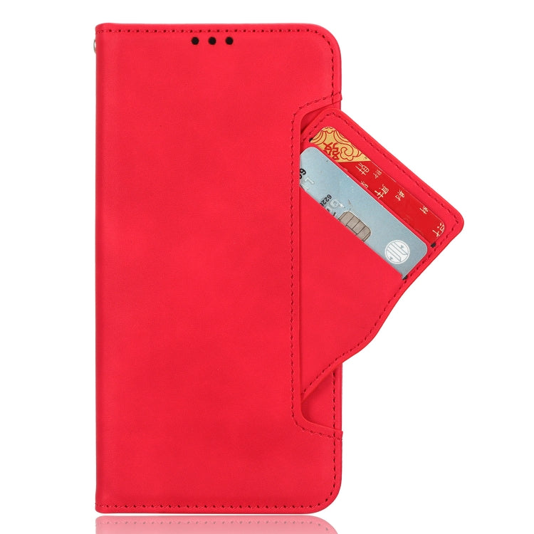 For Ulefone Note 14 Skin Feel Calf Texture Card Slots Leather Phone Case(Red) - Ulefone Cases by buy2fix | Online Shopping UK | buy2fix