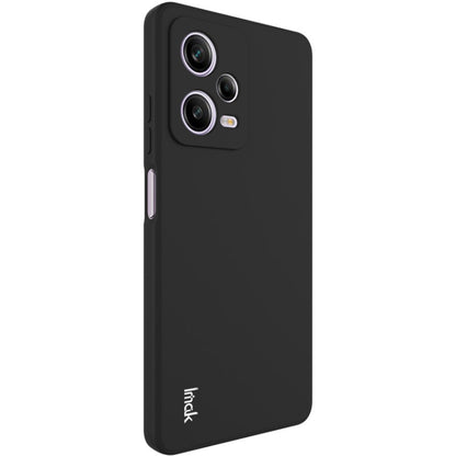 For Xiaomi Redmi Note 12 Pro 5G China / India IMAK UC-4 Series Straight Edge TPU Soft Phone Case(Black) - Xiaomi Cases by imak | Online Shopping UK | buy2fix