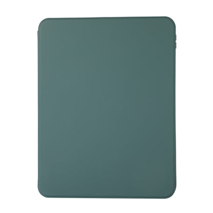 2 in 1 Acrylic Split Rotating Leather Tablet Case For iPad Air 13 2024 / iPad Pro 12.9 2022 / 2020 / 2021 / 2018(Pine Needle Green) - iPad Pro 12.9 (2022/2021) Cases by buy2fix | Online Shopping UK | buy2fix