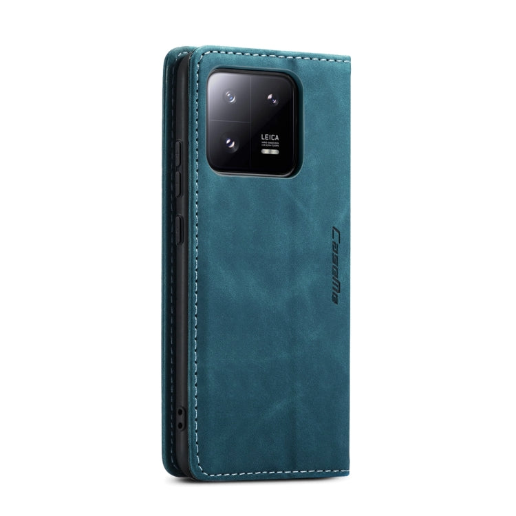 For Xiaomi 13 Pro CaseMe 013 Multifunctional Horizontal Flip Leather Phone Case(Blue) - Xiaomi Cases by CaseMe | Online Shopping UK | buy2fix