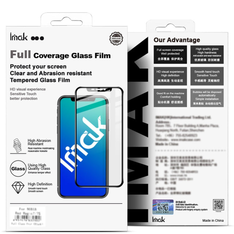 For Motorola Edge 30 Neo 5G imak 9H Surface Hardness Full Screen Tempered Glass Film Pro+ Series - Motorola Cases by imak | Online Shopping UK | buy2fix