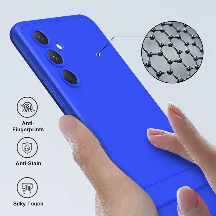 For Samsung Galaxy S23 FE 5G GKK Three Stage Splicing Full Coverage PC Phone Case(Blue) - Galaxy S23 FE 5G Cases by GKK | Online Shopping UK | buy2fix