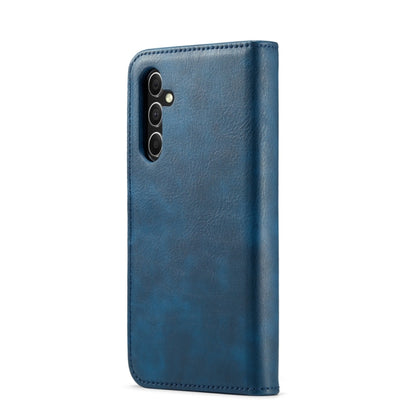 For Samsung Galaxy A54 5G DG.MING Crazy Horse Texture Detachable Magnetic Leather Case(Blue) - Galaxy Phone Cases by DG.MING | Online Shopping UK | buy2fix