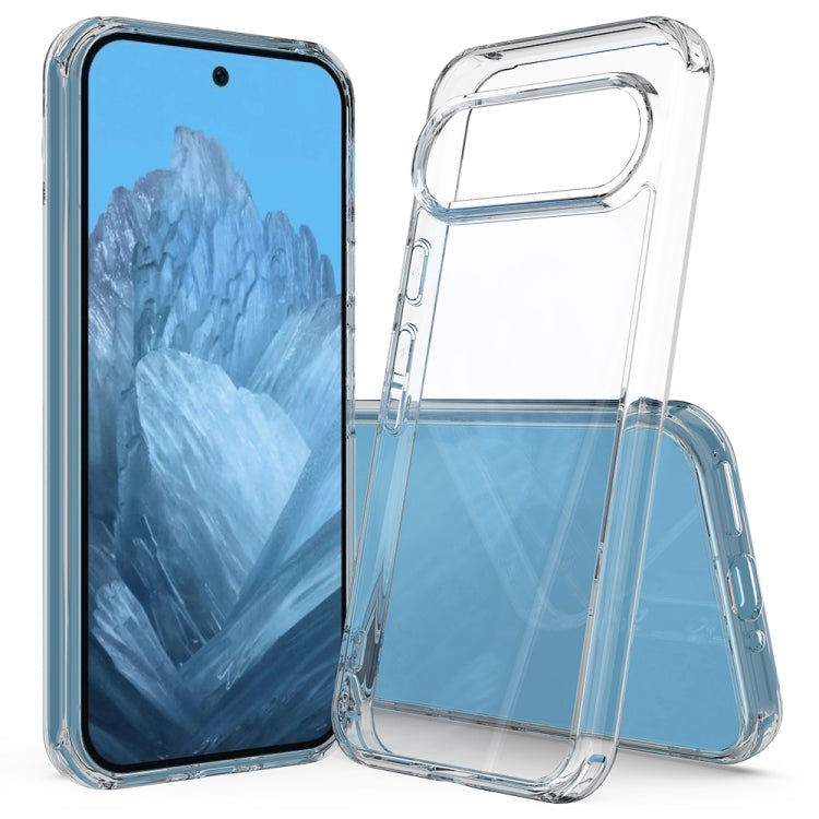 For Google Pixel 9 Scratchproof Acrylic TPU Phone Case(Transparent) - Google Cases by buy2fix | Online Shopping UK | buy2fix