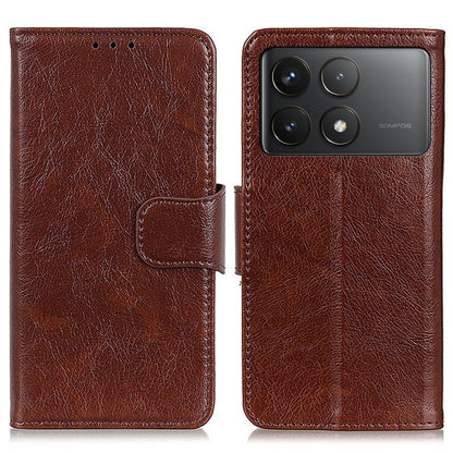 For Xiaomi Redmi K70 5G / K70 Pro 5G Nappa Texture Horizontal Flip Leather Phone Case(Brown) - K70 Cases by buy2fix | Online Shopping UK | buy2fix