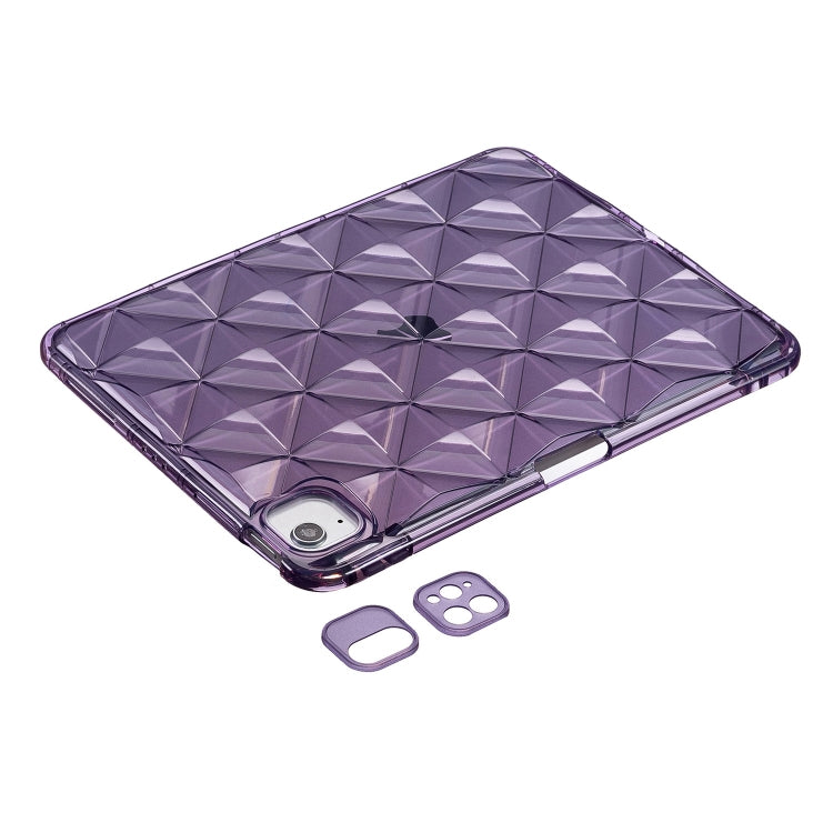 Diamond Texture TPU Airbag Tablet Case For iPad Air 11 2024 / iPad Pro 11(Purple) - iPad Pro 11 (2022/2021) Cases by buy2fix | Online Shopping UK | buy2fix