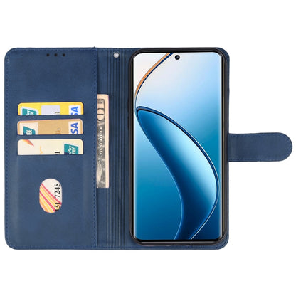 For Realme 12 Pro/12 Pro+ Leather Phone Case(Blue) - Realme Cases by buy2fix | Online Shopping UK | buy2fix