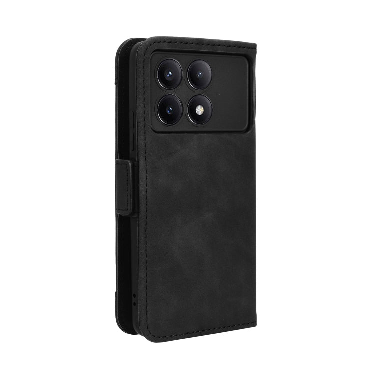 For Xiaomi Redmi K70 / K70 Pro 5G Skin Feel Calf Texture Card Slots Leather Phone Case(Black) - K70 Pro Cases by buy2fix | Online Shopping UK | buy2fix