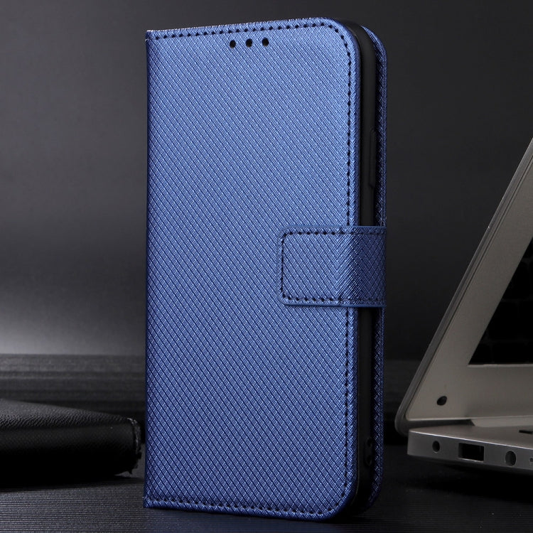 For Google Pixel 9 Pro Diamond Texture Leather Phone Case(Blue) - Google Cases by buy2fix | Online Shopping UK | buy2fix