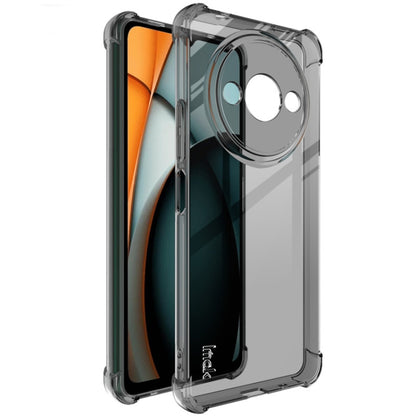 For Xiaomi Redmi A3 4G imak Shockproof Airbag TPU Phone Case(Transparent Black) - Xiaomi Cases by imak | Online Shopping UK | buy2fix