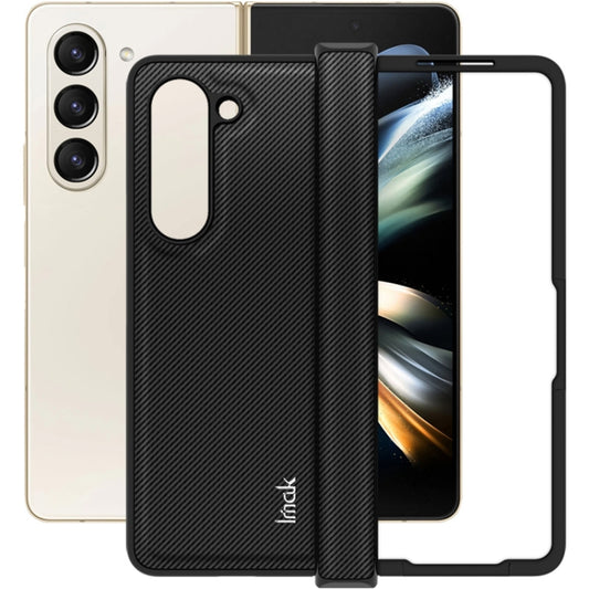 For Samsung Galaxy Z Fold5 imak Ruiyi Series Carbon Fiber PU + PC Phone Case - Galaxy Z Fold5 Cases by imak | Online Shopping UK | buy2fix