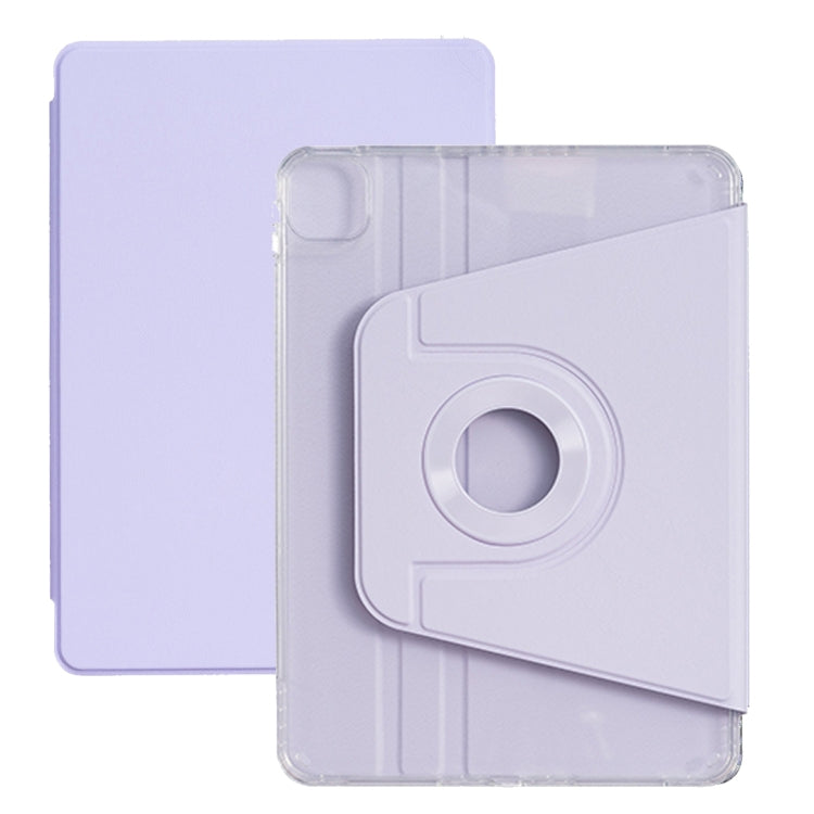 For iPad Air 13 2024 Magnetic Split Leather Smart Tablet Case(Purple) - iPad Air 13 2024 Cases by buy2fix | Online Shopping UK | buy2fix