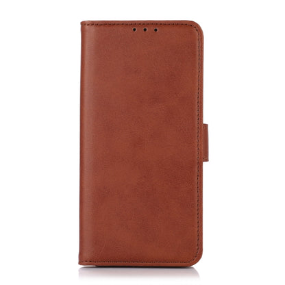 For iPhone 16 Pro Cow Texture Leather Phone Case(Brown) - iPhone 16 Pro Cases by buy2fix | Online Shopping UK | buy2fix