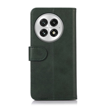 For OnePlus 13 Cow Texture Leather Phone Case(Green) - OnePlus Cases by buy2fix | Online Shopping UK | buy2fix