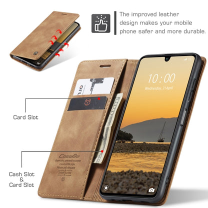 For Xiaomi Redmi 13C 4G Global / 13C 5G CaseMe 013 Multifunctional Horizontal Flip Leather Phone Case(Brown) - Xiaomi Cases by CaseMe | Online Shopping UK | buy2fix