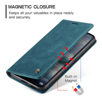 For Xiaomi Redmi Note 13 Pro 5G CaseMe 013 Multifunctional Horizontal Flip Leather Phone Case(Blue) - Xiaomi Cases by CaseMe | Online Shopping UK | buy2fix