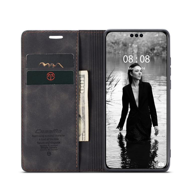 For Huawei Mate 60 Pro / 60 Pro+ CaseMe 013 Multifunctional Horizontal Flip Leather Phone Case(Black) - Huawei Cases by CaseMe | Online Shopping UK | buy2fix