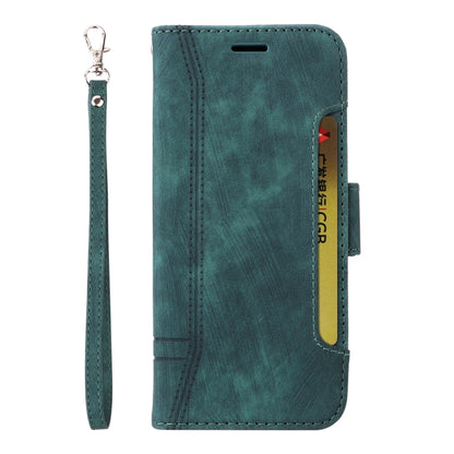 For iPhone 16 BETOPNICE Dual-side Buckle Leather Phone Case(Green) - iPhone 16 Cases by BETOPNICE | Online Shopping UK | buy2fix