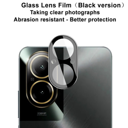 For Realme C67 4G Global IMAK Rear Camera Lens Glass Film Black Version - Other by imak | Online Shopping UK | buy2fix