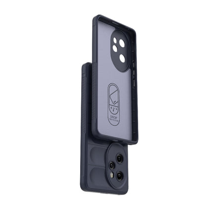 For Honor 100 Pro 5G Magic Shield TPU + Flannel Phone Case(Black) - Honor Cases by buy2fix | Online Shopping UK | buy2fix