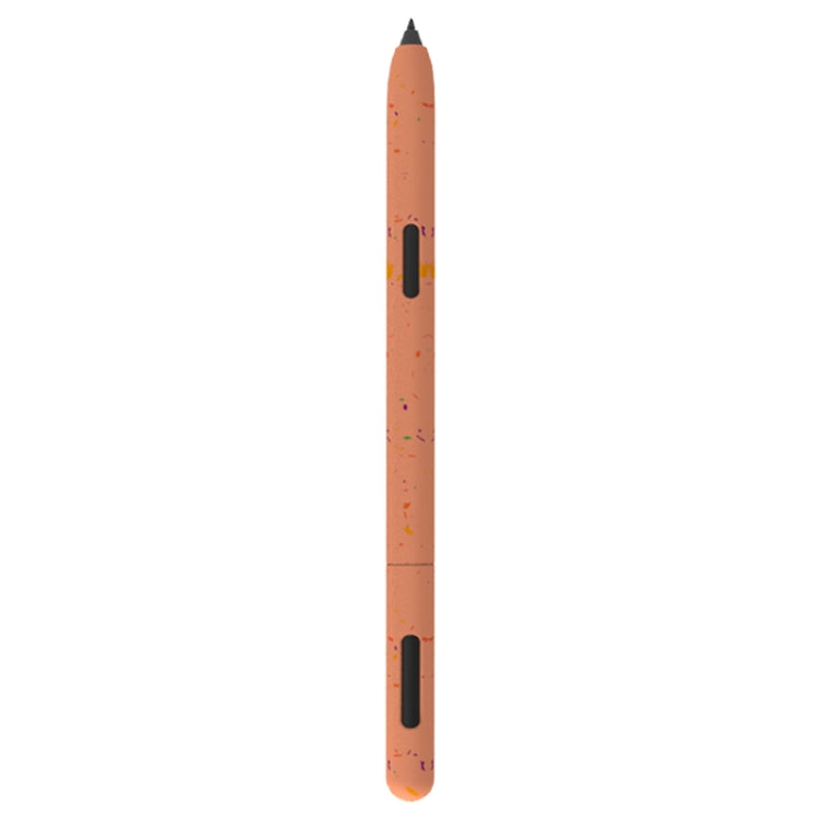 For Samsung Galaxy Tab S7 LOVE MEI Luminous Silicone Protective Pen Case(Orange) - Pencil Accessories by LOVE MEI | Online Shopping UK | buy2fix