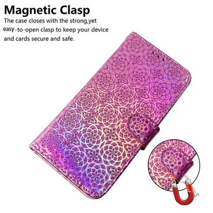 For Motorola Moto G Play 4G 2024 Colorful Magnetic Buckle Leather Phone Case(Pink) - Motorola Cases by buy2fix | Online Shopping UK | buy2fix