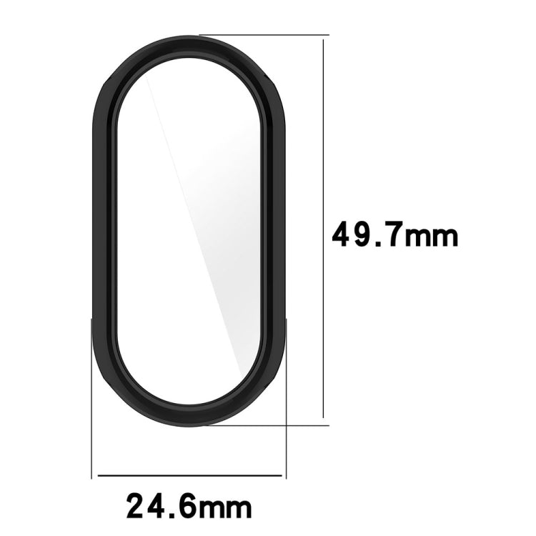 For Xiaomi Mi Band 8 Full Coverage TPU Electroplating Watch Protective Case(Rose Gold) - Watch Cases by buy2fix | Online Shopping UK | buy2fix