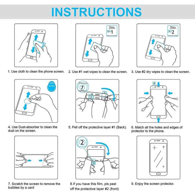 For DOOGEE T10 10.1 2pcs 9H 0.3mm Explosion-proof Tempered Glass Film - Others by buy2fix | Online Shopping UK | buy2fix