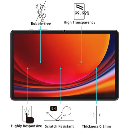 For Samsung Galaxy Tab S9 / Tab S9 FE 9H 0.3mm Explosion-proof Tempered Glass Film - Tab S9 Tempered Glass by buy2fix | Online Shopping UK | buy2fix