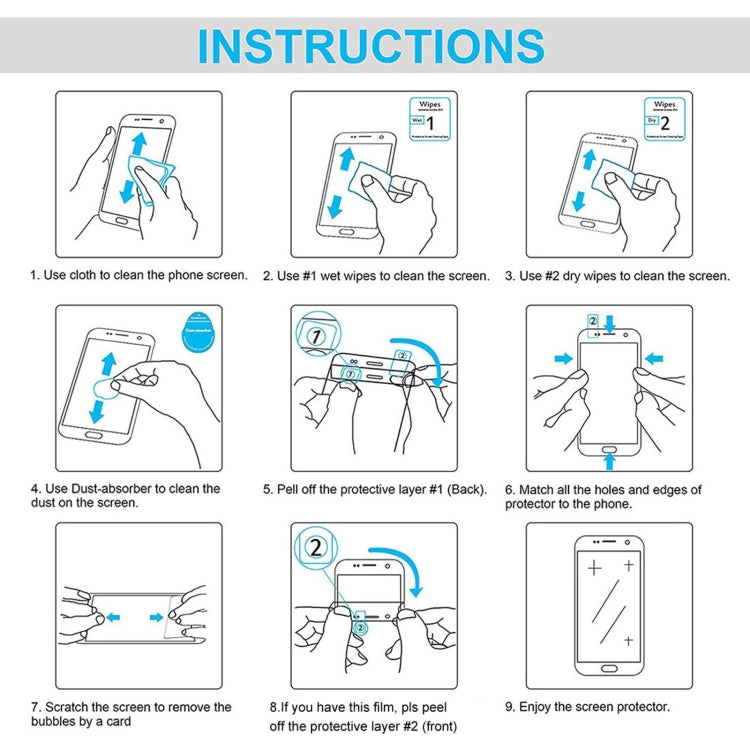 For Samsung Galaxy Tab S10 11 2pcs 9H 0.3mm Explosion-proof Tempered Glass Film - Tab S10 Tempered Glass by buy2fix | Online Shopping UK | buy2fix