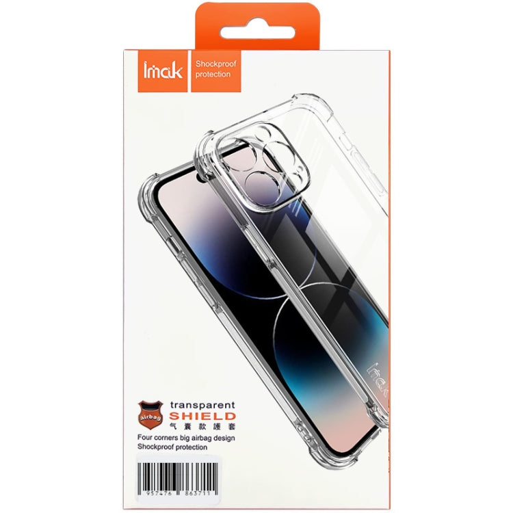 For Samsung Galaxy A25 5G imak Shockproof Airbag TPU Phone Case(Transparent) - Galaxy Phone Cases by imak | Online Shopping UK | buy2fix