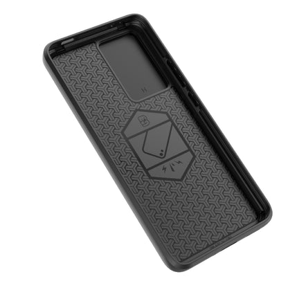 For Xiaomi Redmi K60 5G Sliding Camshield TPU + PC Shockproof Phone Case with Holder(Blue) - Xiaomi Cases by buy2fix | Online Shopping UK | buy2fix