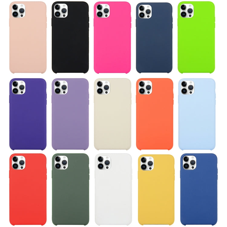 For iPhone 16 Solid Silicone Phone Case(White) - iPhone 16 Cases by buy2fix | Online Shopping UK | buy2fix