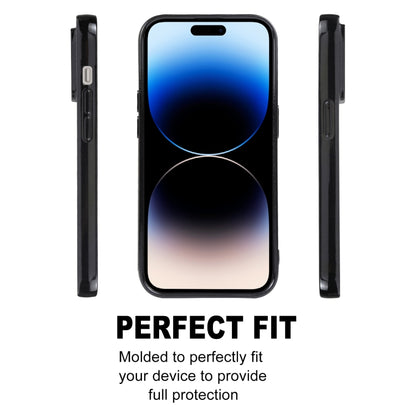 For iPhone 15 Pro Max GOOSPERY PEARL JELLY Shockproof TPU Phone Case(Black) - iPhone 15 Pro Max Cases by GOOSPERY | Online Shopping UK | buy2fix