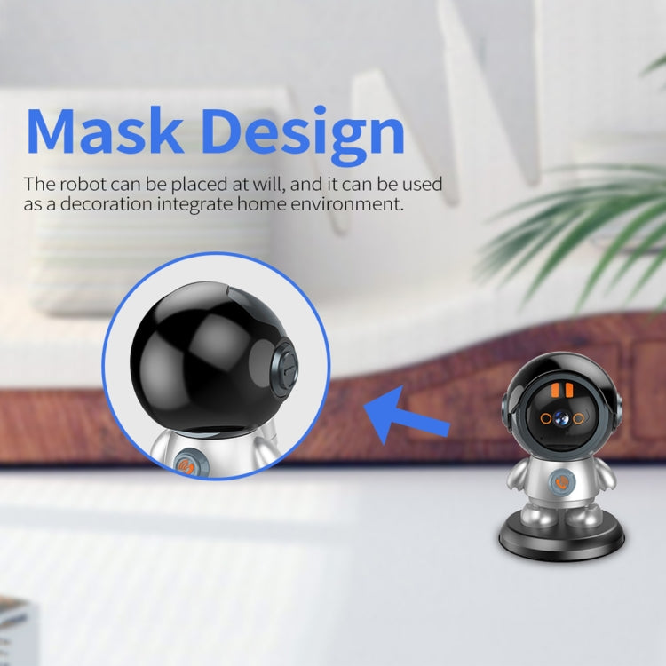 ESCAM PT302 Robot 3MP One Click Call Humanoid Detection WiFi IP Camera(UK Plug) - Wireless Camera by ESCAM | Online Shopping UK | buy2fix