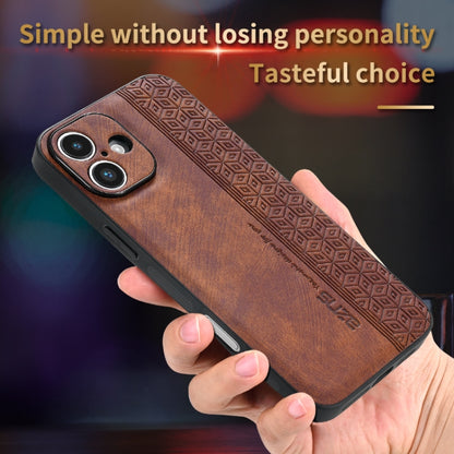 For iPhone 16 Plus AZNS 3D Embossed Skin Feel Phone Case(Purple) - iPhone 16 Plus Cases by AZNS | Online Shopping UK | buy2fix